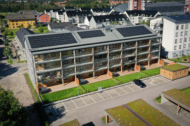 Bild på flerbostadshus